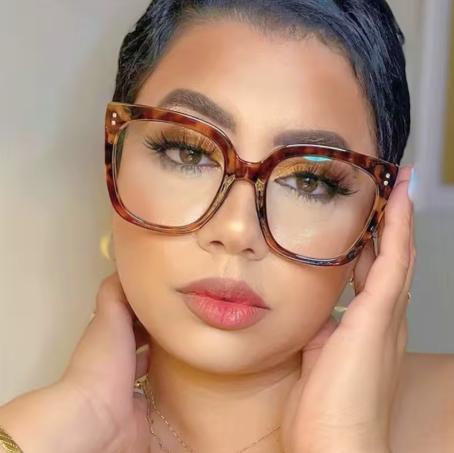 Bold Statement Cheetah-Print Glasses