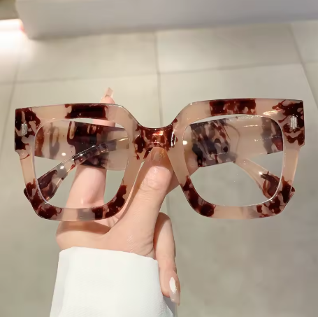Square Frame Printed Glasses