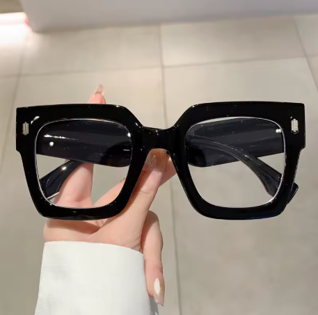 Oversized Square Frame Glasses