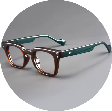 Square Frame Casual Glasses