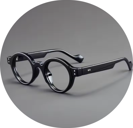 Retro Round Glasses